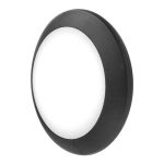 Zidna lampa E27 Berta black Fumagalli