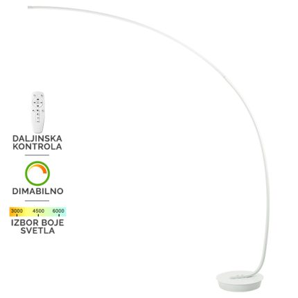 LED podna lampa F2029-24F WH-Cormel-FORMA