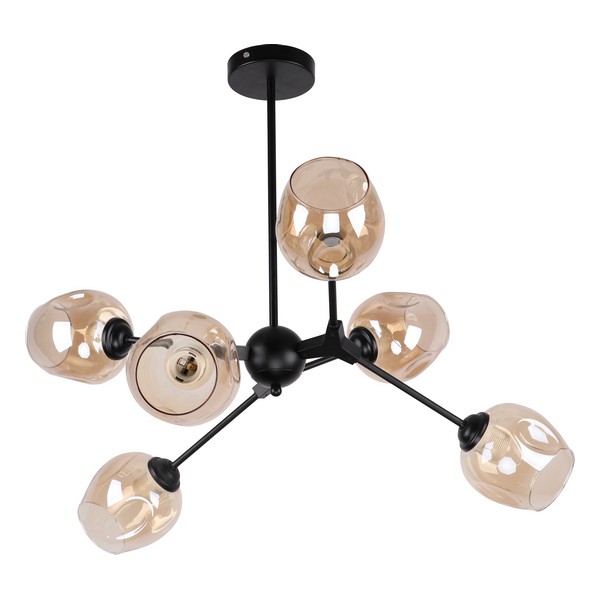 Luster F7268-6L BK-Cormel-FORMA Luster F7268-6L BK-Cormel-FORMA