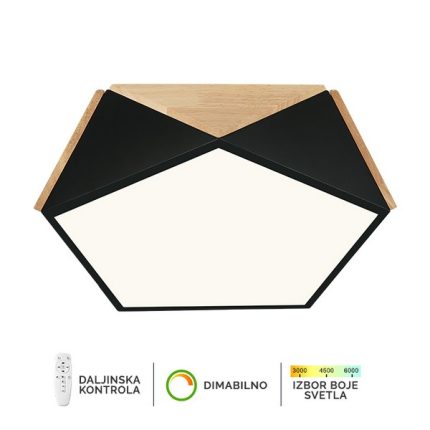 LED plafonska lampa F2810-24C BK-Cormel-FORMA