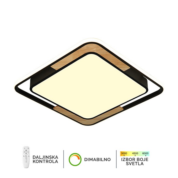 LED plafonska lampa F2820-55C BK-Cormel-FORMA LED plafonska lampa F2820-55C BK-Cormel-FORMA