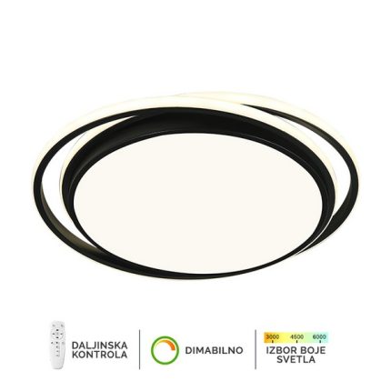 LED plafonska lampa F2821-55C BK-Cormel-FORMA