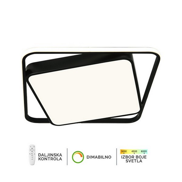 LED plafonska lampa F2822-50C BK-Cormel-FORMA LED plafonska lampa F2822-50C BK-Cormel-FORMA