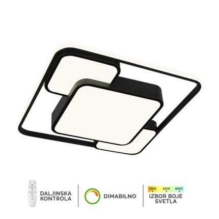 LED plafonska lampa F2823-50C BK-Cormel-FORMA