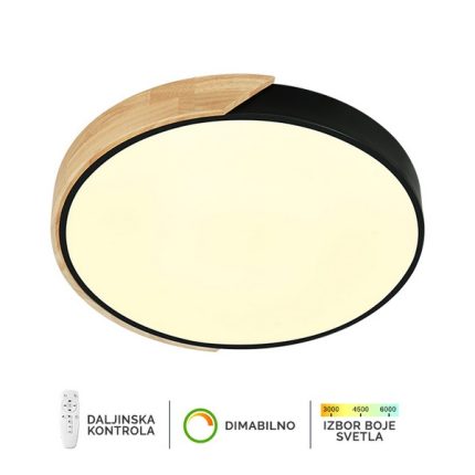 LED plafonska lampa F2811-16C BK-Cormel-FORMA