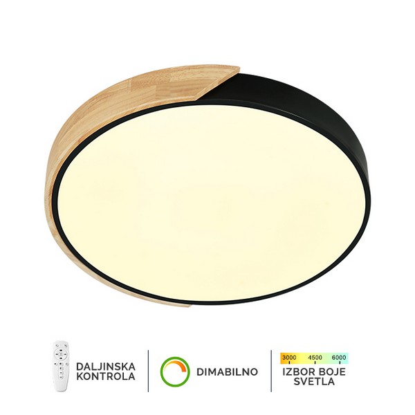 LED plafonska lampa F2811-16C BK-Cormel-FORMA LED plafonska lampa F2811-16C BK-Cormel-FORMA