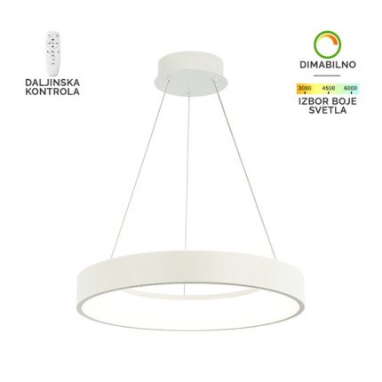 LED visilica F2049-66V WH-Cormel-FORMA