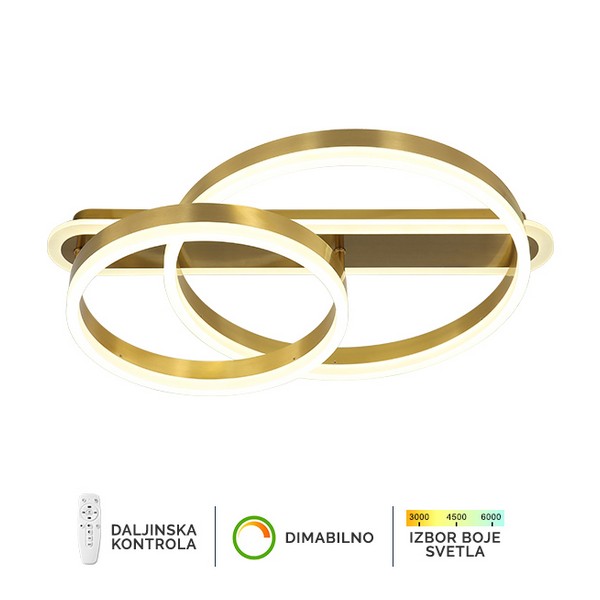 LED plafonska lampa F2047-76P SG-Cormel-FORMA LED plafonska lampa F2047-76P SG-Cormel-FORMA