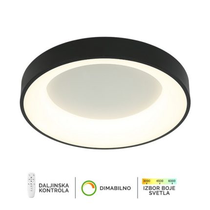 LED plafonska lampa F2049-66C BK-Cormel-FORMA