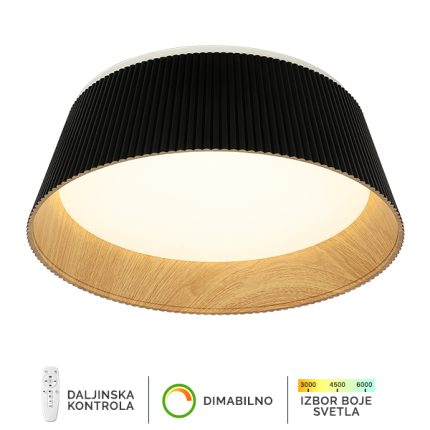 LED plafonska lampa FK2003-62C BK-Cormel-FORMA