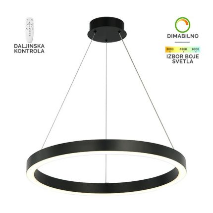 LED visilica F2048-44V BK-Cormel-FORMA