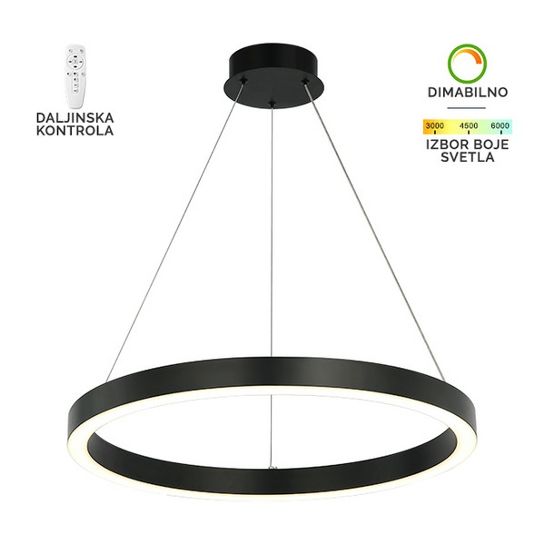 LED visilica F2048-44V BK-Cormel-FORMA LED visilica F2048-44V BK-Cormel-FORMA