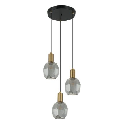 Viseća lampa F7039-3V BK+SM-Cormel-FORMA