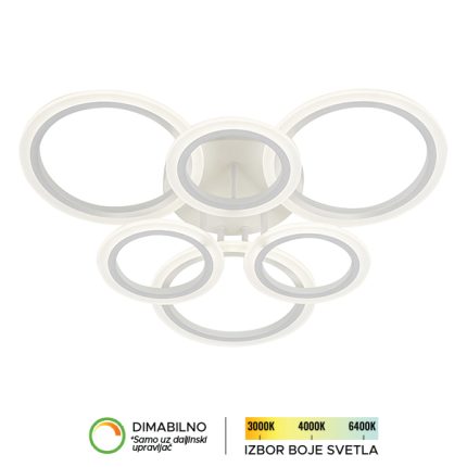 LED plafonska lampa F2083-70C WH-Cormel-FORMA