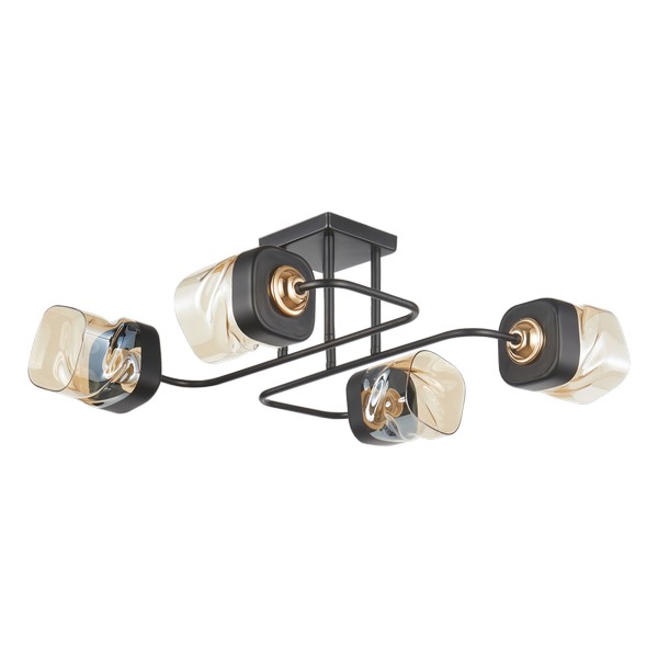 Plafonska lampa MD2747-4 BK+GD-Cormel-FORMA Plafonska lampa MD2747-4 BK+GD-Cormel-FORMA