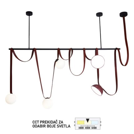 LED viseća lampa FK2100-20V BK/BR-Cormel-FORMA
