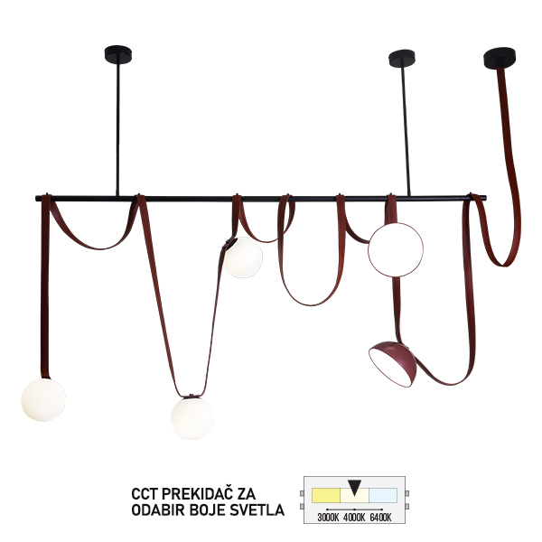 LED viseća lampa FK2100-20V BK/BR-Cormel-FORMA LED viseća lampa FK2100-20V BK/BR-Cormel-FORMA