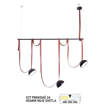 LED viseća lampa FK2100-30V BK/BR-Cormel-FORMA