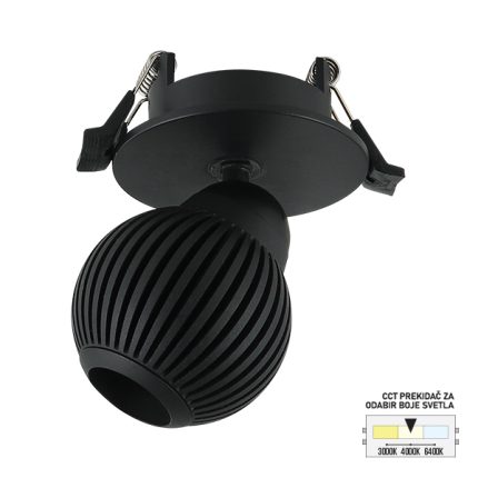 LED ugradna lampa LU-11-7 BK-Cormel-FORMA