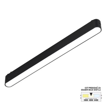 LED magnetna svetiljka CCT SLIM FMS1001-18 BK-Cormel-FORMA