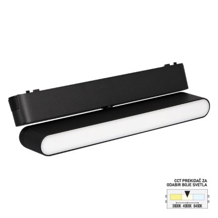 LED magnetna svetiljka CCT SLIM FMS1101-12 BK-Cormel-FORMA