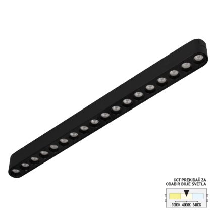 LED magnetna svetiljka CCT SLIM FMS2001-18 BK-Cormel-FORMA