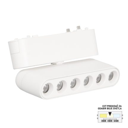 LED magnetna svetiljka CCT SLIM FMS2101-6 WH-Cormel-FORMA