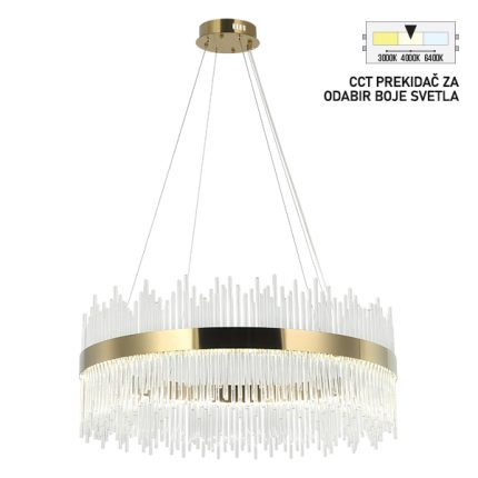 LED visilica CCT KP7006-90V BZ-Cormel-FORMA