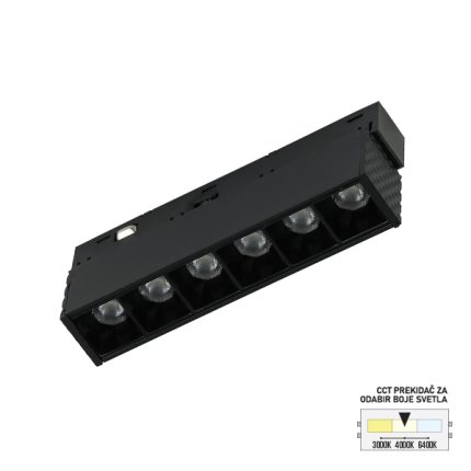 LED magnetna svetiljka CCT FM2001-6 BK-Cormel-FORMA