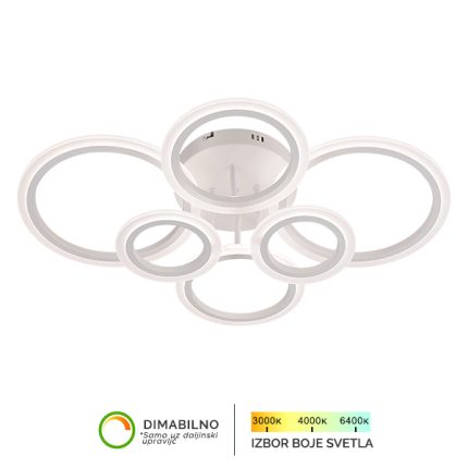 LED plafonska lampa F2083-64C WH-Cormel-FORMA