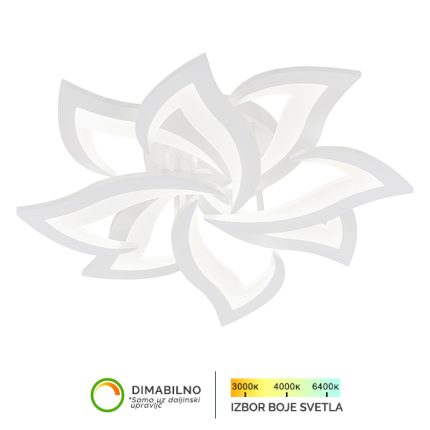 LED plafonska lampa F2089-64C WH-Cormel-FORMA