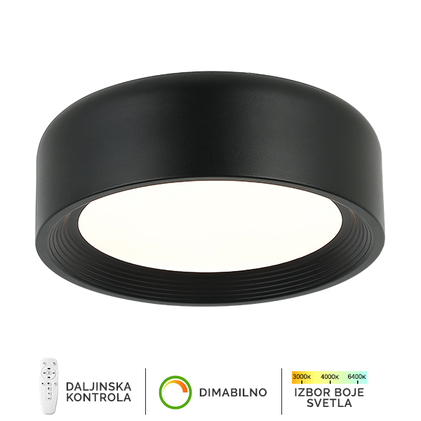 LED plafonska lampa F2096-51C BK-Cormel-FORMA LED plafonska lampa F2096-51C BK-Cormel-FORMA