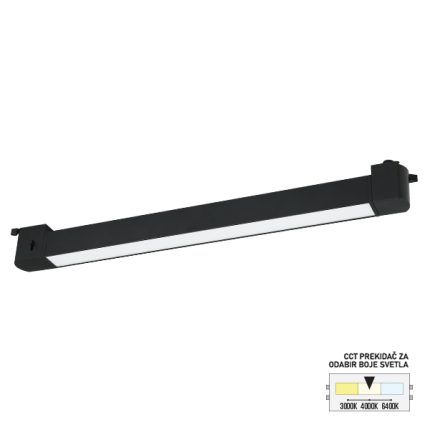 LED šinska svetiljka CCT TL30-30 BK-Cormel-FORMA